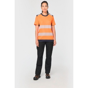 T-shirt de sécurité recyclé manches courtes unisexe 15