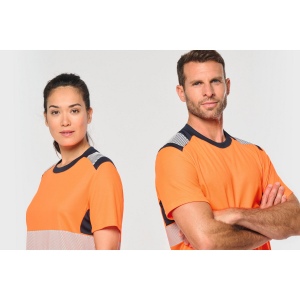 T-shirt de sécurité recyclé manches courtes unisexe 17