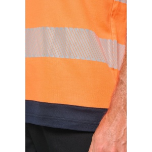 T-shirt de sécurité recyclé manches courtes unisexe 11