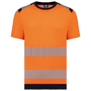 T-shirt de sécurité recyclé manches courtes unisexe 2