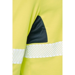 T-shirt de sécurité recyclé col rond manches longues unisexe 9
