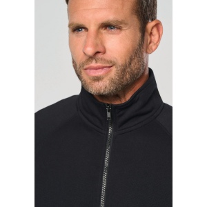 Veste molleton coton manches raglan unisexe 11