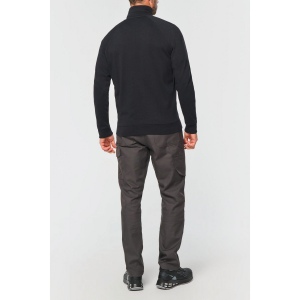 Veste molleton coton manches raglan unisexe 13