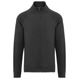 Veste molleton coton manches raglan unisexe 4