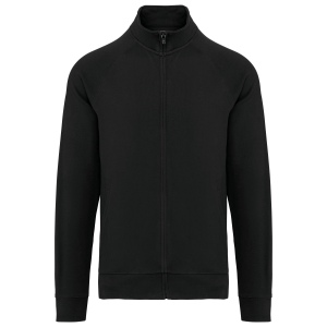 Veste molleton coton manches raglan unisexe 3