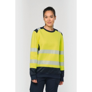 Sweat-shirt de sécurité recyclé col rond unisexe 9