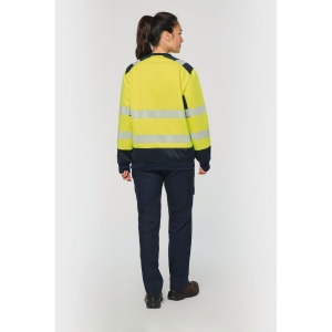 Sweat-shirt de sécurité recyclé col rond unisexe 10