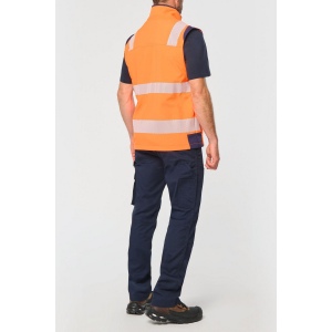 Veste softshell de sécurité recyclée avec manches détachables unisexe 18