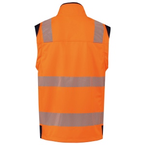 Veste softshell de sécurité recyclée avec manches détachables unisexe 24