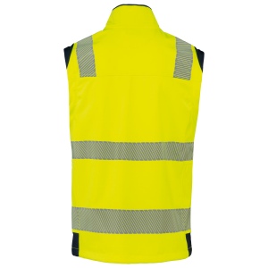 Veste softshell de sécurité recyclée avec manches détachables unisexe 26