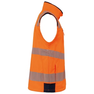 Veste softshell de sécurité recyclée avec manches détachables unisexe 28