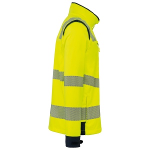 Veste softshell de sécurité recyclée avec manches détachables unisexe 29