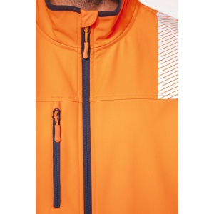 Veste softshell de sécurité recyclée avec manches détachables unisexe 12