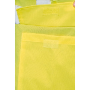 Gilet de sécurité haute visibilité recyclé avec zip unisexe 11