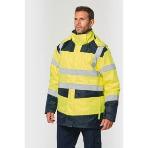 Parka de sécurité recyclée 4 en 1 unisexe 4