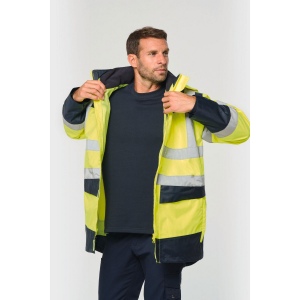 Parka de sécurité recyclée 4 en 1 unisexe 6
