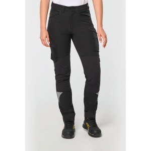 Pantalon stretch recyclé multipoches unisexe 18