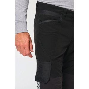 Pantalon léger stretch recyclé multipoches unisexe 15