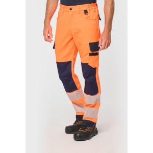 Pantalon de sécurité recyclé multipoches unisexe 4