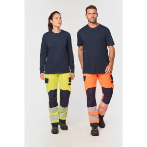 Pantalon de sécurité recyclé multipoches unisexe 18