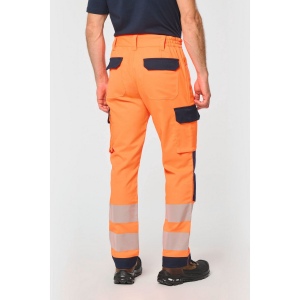 Pantalon de sécurité recyclé multipoches unisexe 5