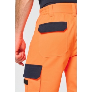 Pantalon de sécurité recyclé multipoches unisexe 9