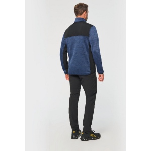 Veste recyclée en polytricot homme 8