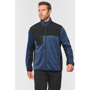 Veste recyclée en polytricot homme 9