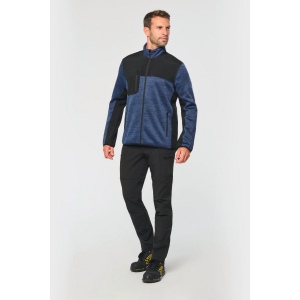Veste recyclée en polytricot homme 10