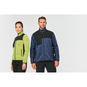 Veste recyclée en polytricot homme 15