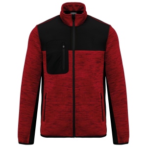 Veste recyclée en polytricot homme 7