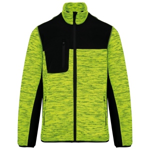Veste recyclée en polytricot homme 4
