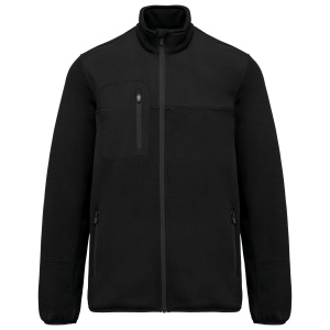 Veste recyclée en polytricot homme 2