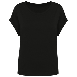 T-shirt écoresponsable manches à revers femme 11