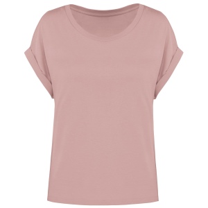 T-shirt écoresponsable manches à revers femme 13