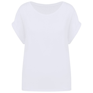 T-shirt écoresponsable manches à revers femme 14