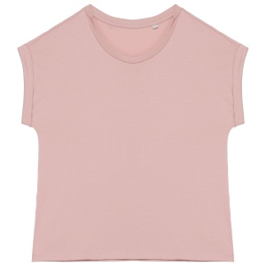 T-shirt écoresponsable manches à revers femme 4
