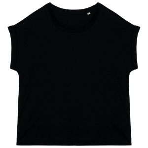 T-shirt écoresponsable manches à revers femme 2