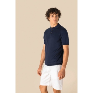 Polo écoresponsable en maille homme 8