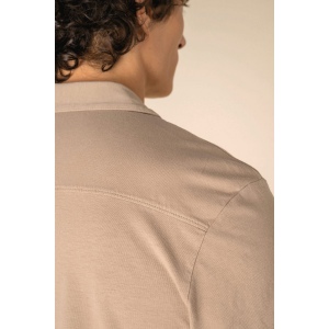 Chemise écoresponsable à col bowling délavée en jersey manches courtes homme 9