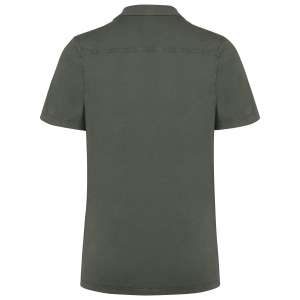 Chemise écoresponsable à col bowling délavée en jersey manches courtes homme 11