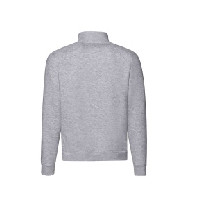 Sweat manches raglan col zippé 13