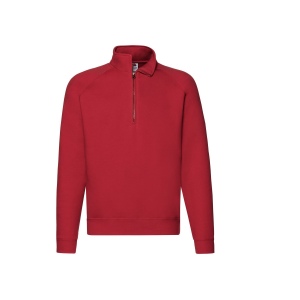 Sweat manches raglan col zippé 4