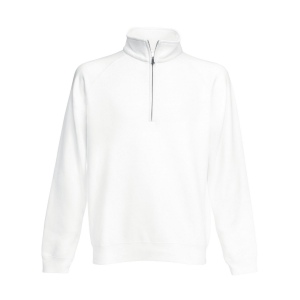 Sweat manches raglan col zippé 2