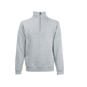 Sweat manches raglan col zippé 6