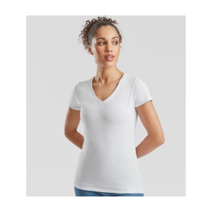 Tee-shirt col V femme valueweight 10