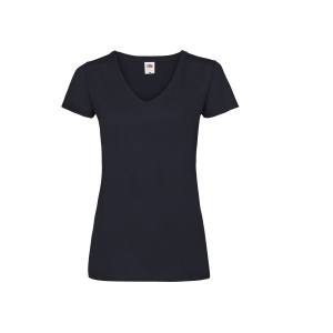 Tee-shirt col V femme valueweight 4