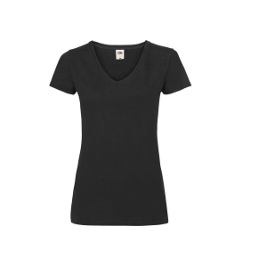 Tee-shirt col V femme valueweight 3