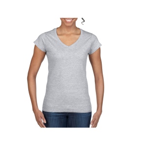 Tee-shirt col V femme 4