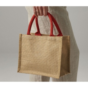Petit sac en toile de jute 11